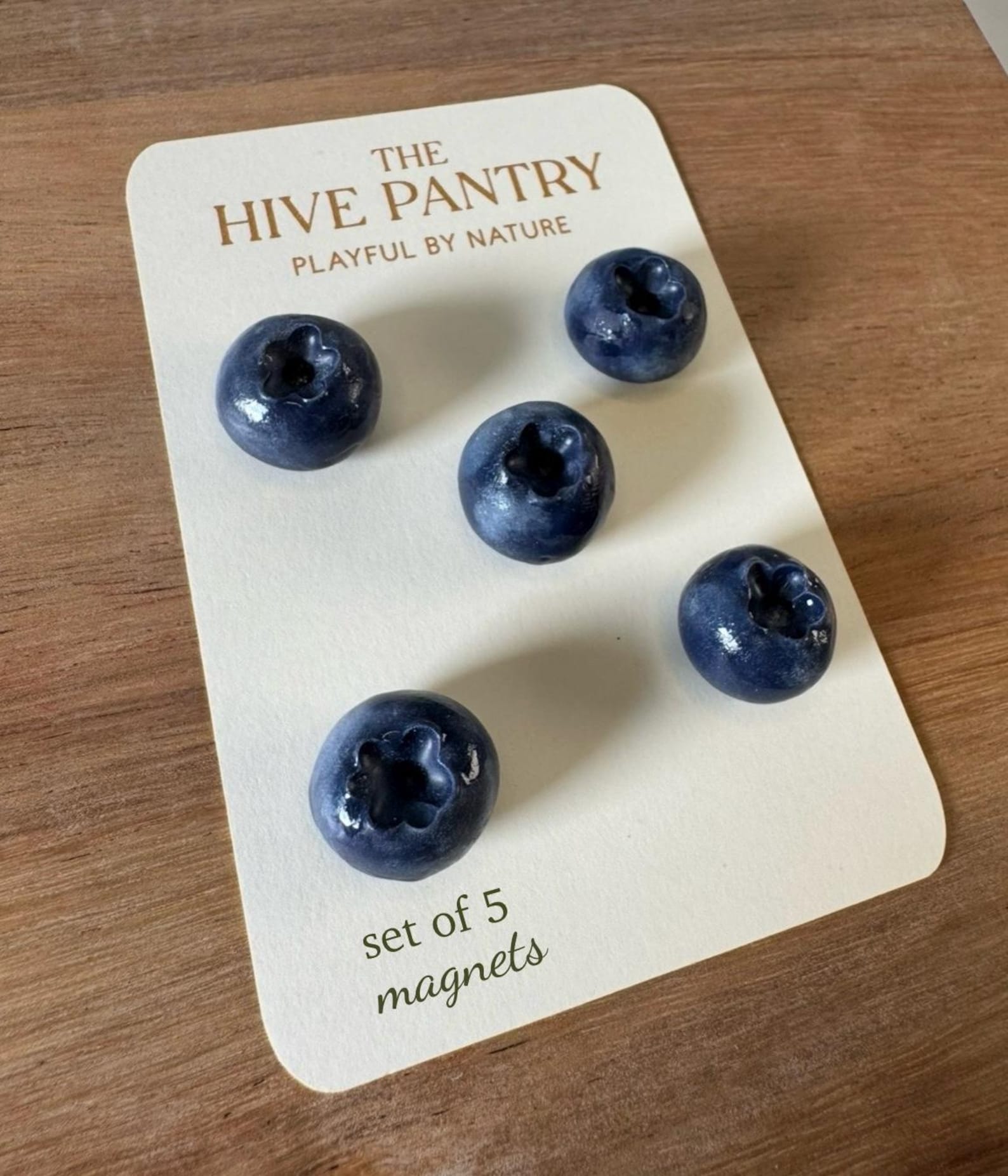 Blueberry Cluster Magnets| Hand sculpted magnets