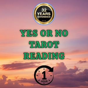 Selbe Stunde Ja oder Nein Tarot Lesung, 1 Frage Ja oder Nein Lesung Selbe Stunde, Tarot Antwort Voraussage, Psychische Lesung, Tarot Lesung, Selber Tag