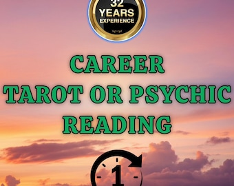 Same Hour Career Reading, Career Tarot Card Reading, Money Reading, Finance Reading, Tarot Reading Same Day Delivery