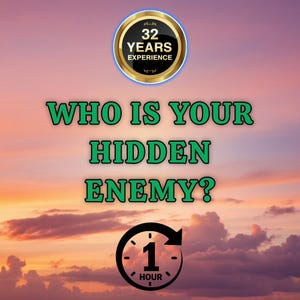 Who is your hidden enemy? Telepathic Reading, Spiritual Scan, Psychic Reading, No Tools Reading
