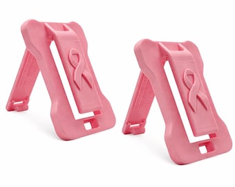 Seatbelt Adjuster / Adjustment Clip - Pink - 2 Pack