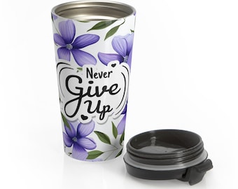 Taza de viaje de acero inoxidable