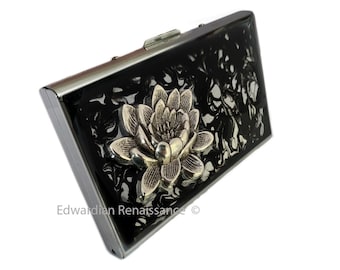 Pink Water Lily Armored Wallet: RFID Protection Card Holder - Etsy Pink Water Lily Armored Wallet: RFID Protection Card Holder - Etsy