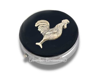 Écrin à Bijoux / Boîte à Pilules En Forme De Coq - Occasion - Objet Décoratif Vintage