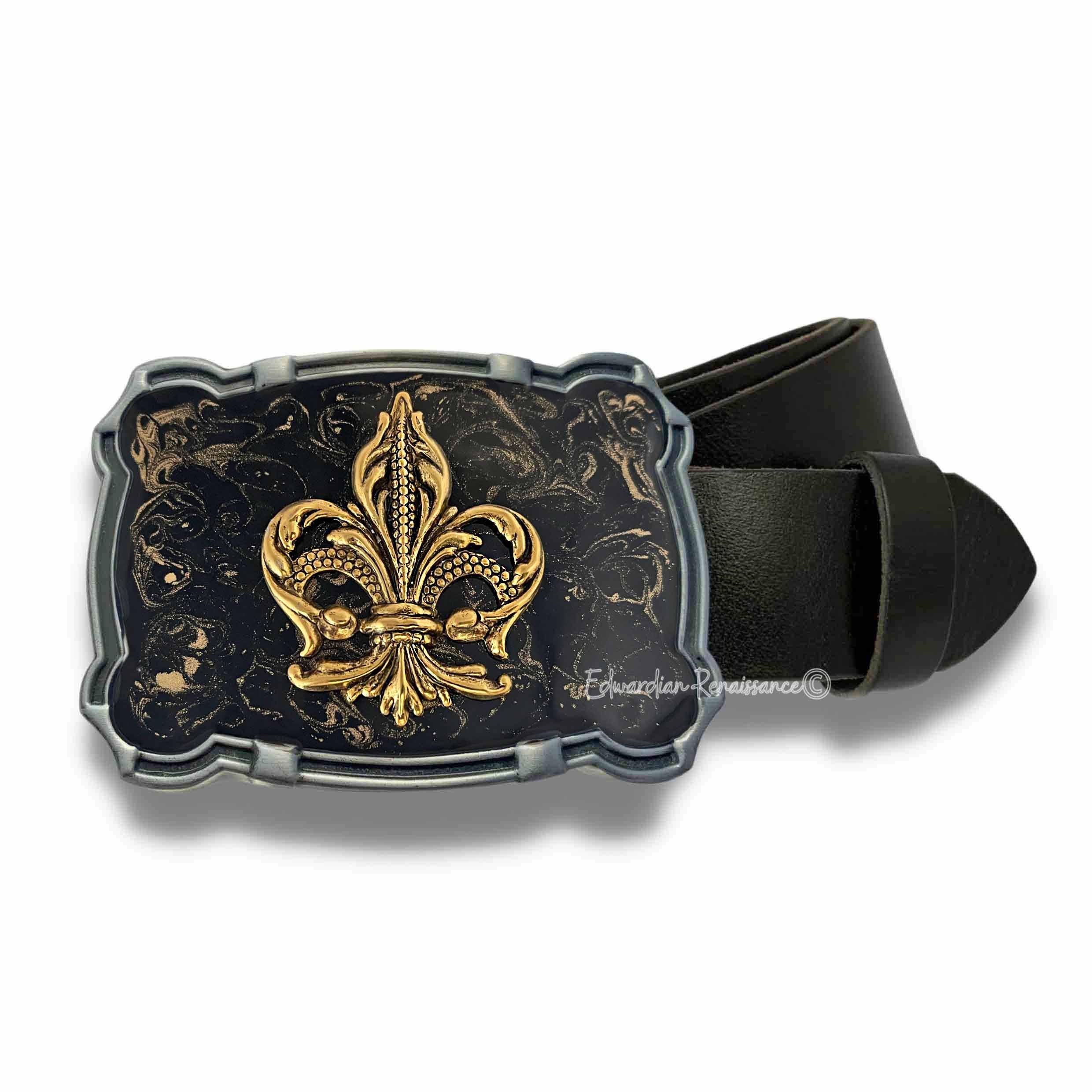 Vintage Beaded Waist Belt Jeromes Hong Kong Fleur de Lis Black Red Evening Belt Fleur De Lis Belt - Etsy main image 2