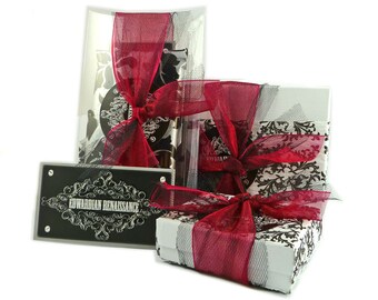 Beydodo Manschettenknopf & Krawattennadel Set - Vintage Schädel Design