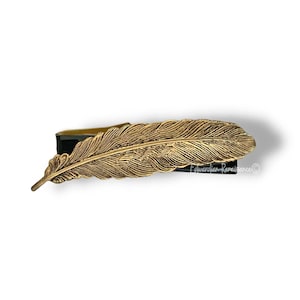 Ancienne Pince à Cravate/billets – Armories Lion Couronne, Doré, Vintage