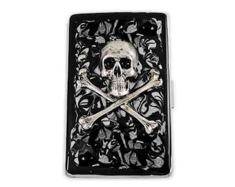 Skull Cigarette Case - Etsy