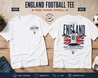 T-shirt de supporter de l'Angleterre, Coupe du monde de football 2026