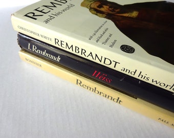 Vintage group of three Rembrandt hardback history books
