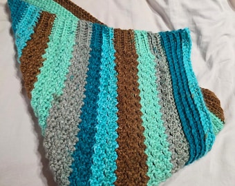Baby Blanket - Caron Chunky Yarn