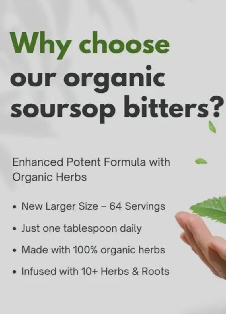 Wholesome Bitters | 8-day Herbal Tonic | Botanical Blend With Sea Moss