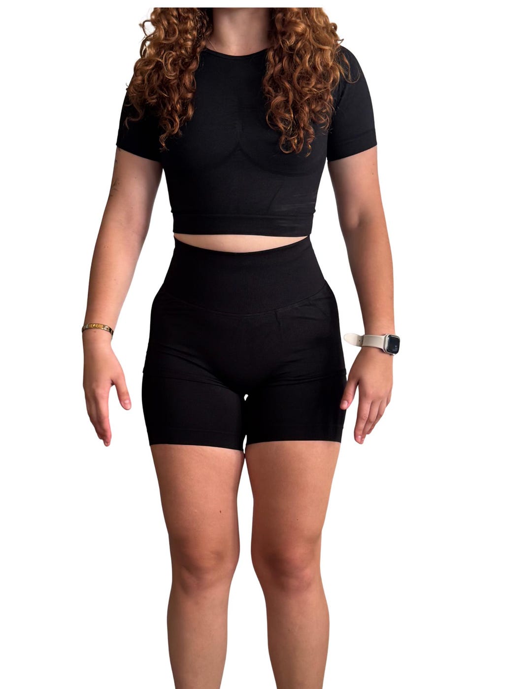 Powerform Black Workout Set Dreamlandhills Etsy