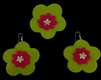 The Pimento Collection (Funky Felt Flowers)