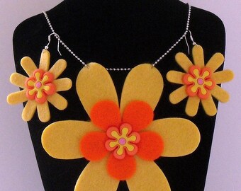 The Tropical Collection (Funky Felt Flowers)