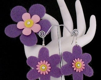 The Prince Collection (Funky Felt Flowers)