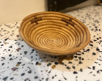 Vintage Handwoven Basket