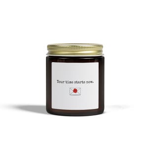 Your Time Starts Now. Taskmaster Scented Candle(4oz, 9oz)