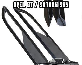 Functional Hood Scoops (2 pcs) Opel GT / Saturn Sky – Raw Finish – Made in France