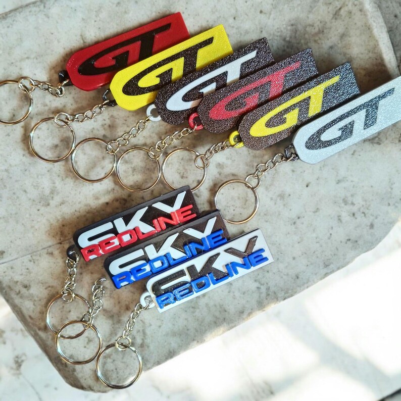 Customizable GT or SKY Redline Keychain – Saturn Sky / Opel GT – Made ...
