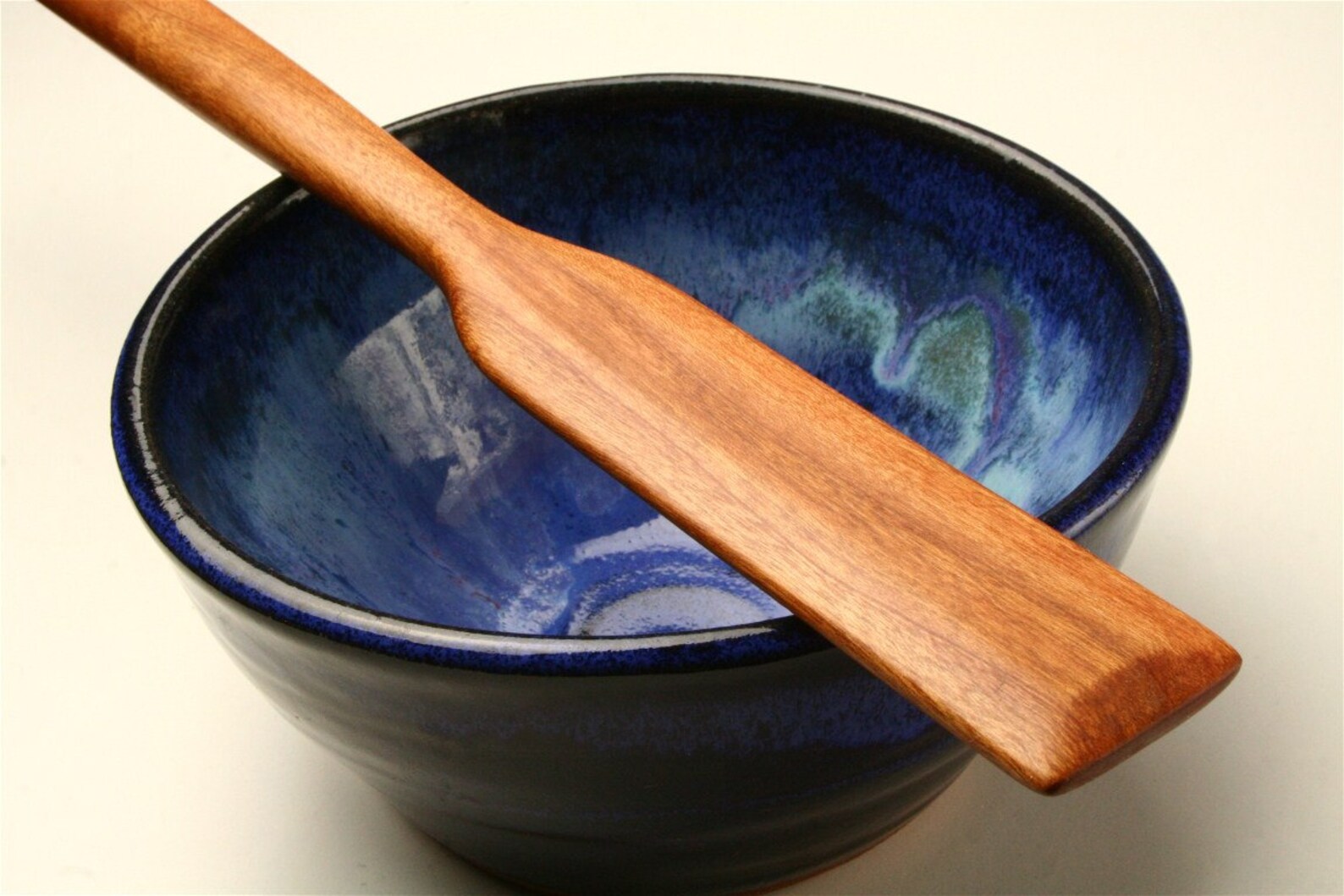 Wooden utensil spatula stirring paddle. spurtle carved from Etsy