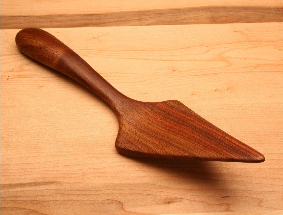 Wooden Spatula Pie Server Cake Server Pie Serving Utensil Etsy