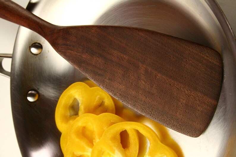 Right handed hand carved wooden spatula for flipping and Etsy