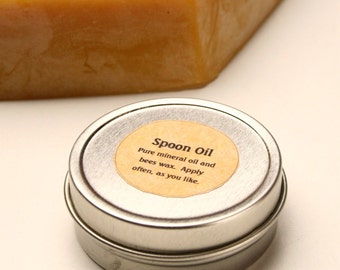 2.5 ounce spoon oil treatment for kitchen utensils and cutting boards