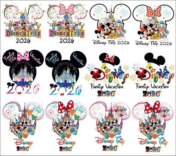 Disneyland SVG PNG BUNDLE,Family Trip Png,Spring Break 2026 Svg  Family Vacation 2026,Magical Kingdom,Mouse Head Design,Holiday Trip Svg Png