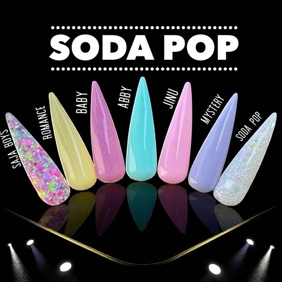 Soda Pop Nail Powder: Saja Boys K-Pop DH Collection