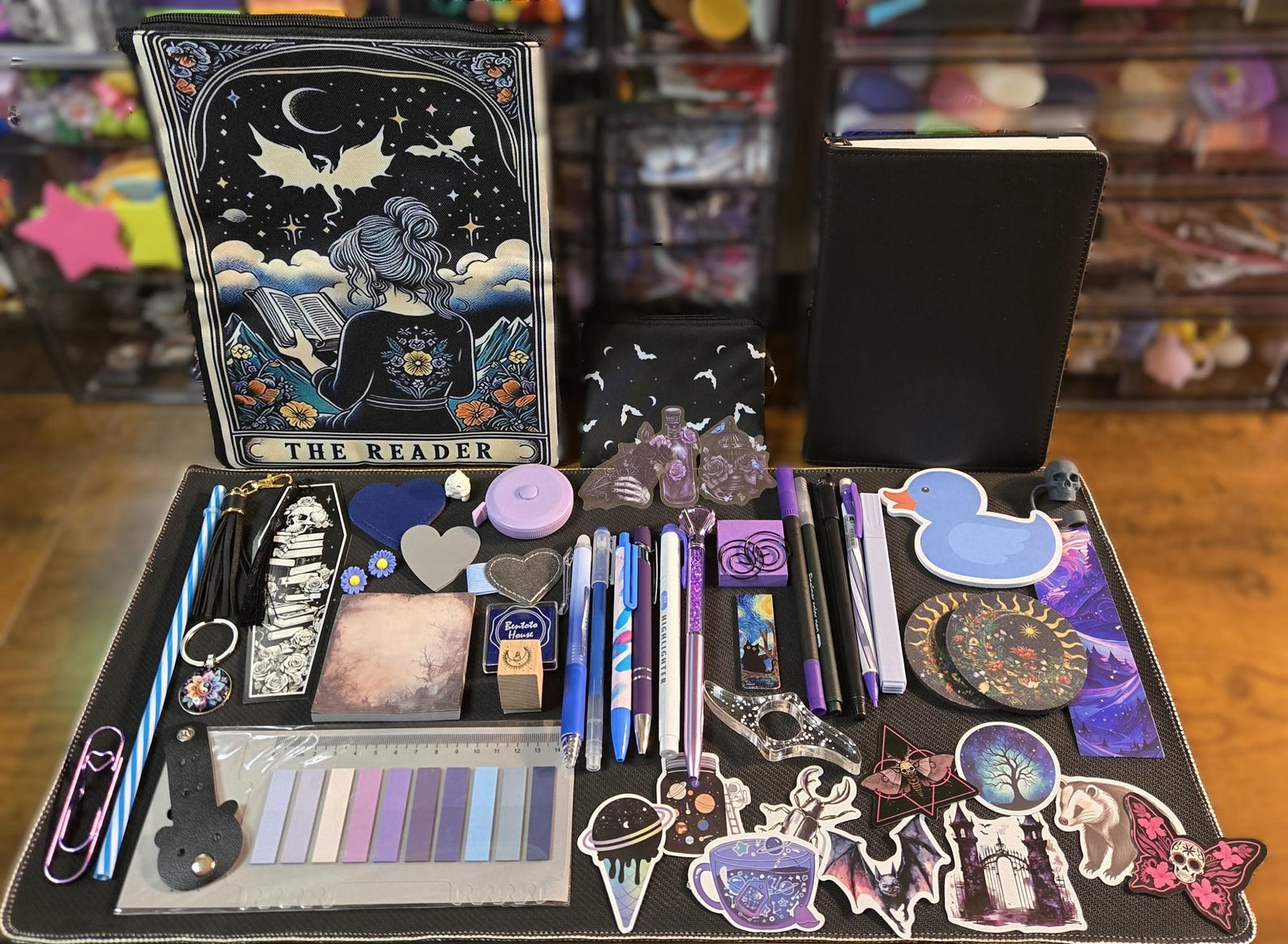 Mystery Journaling, Stationery & Self Care Bundle | Fun and Creative Gifts | Journals, Notebooks, Pens, Stickers, Self Care Items Inside