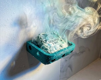 Soporte para vaporizador de ducha – Montaje con ventosa para bañera o azulejos