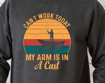 Sudadera de pesca divertida, camiseta de pesca con colores cómodos, regalo para papá para el Día del Padre o cumpleaños