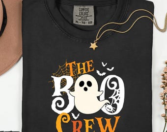 The Boo Crew Halloween Shirt: Custom Matching Family Ghost Tee