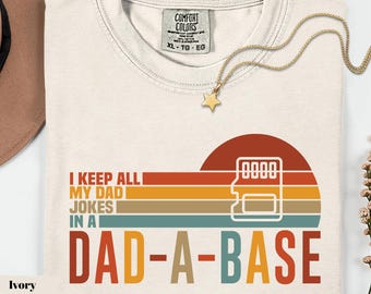 Guardo todos mis chistes de papá en una camiseta de papá, camiseta de papá, camiseta del Día del Padre
