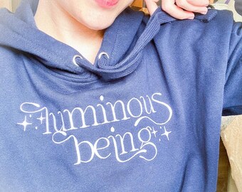 Luminous Being Hoodie | Star Wars Hoodie | Star Wars Gift | Star Wars Shirt | Disney World Shirt | Disneyland Shirt | Star Wars Sweatshirt