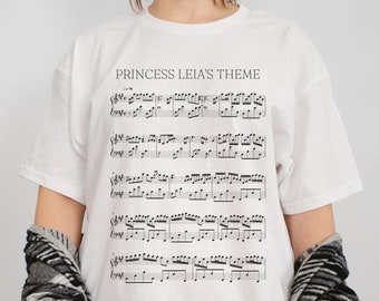 Princess Leia's Theme Tee | Star Wars Shirt | Princess Leia Shirt | Star Wars Gift | Star Wars Shirts | Galaxys Edge | Star Wars T Shirt