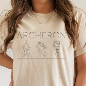 Archeron Sisters Tee | ACOTAR Shirt | A Court of Thorns and Roses | Sarah J Maas | Feyre Nesta Elain Archeron | Bookish Shirt | Night Court