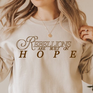 Rebellions Are Built on Hope Sweatshirt | Star Wars Sweatshirt | Star Wars Shirt | Disney World Shirt | Disneyland Shirt | Galaxys Edge