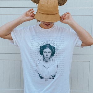 Camisa Princesa Leia / Camisa Star Wars / Camiseta Star Wars / Regalo Star Wars / Camisa Disney / Camisa Galaxys Edge / Disney Star Wars
