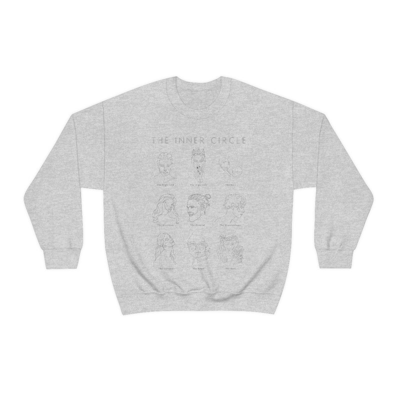 Inner Circle Sweatshirt | ACOTAR Shirt | A Court of Thorns and Roses | Night Court | Bookish Shirt | Sarah J Maas | ACOTAR Merch | Feyre image 4