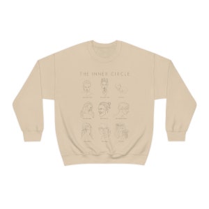 Inner Circle Sweatshirt | ACOTAR Shirt | A Court of Thorns and Roses | Night Court | Bookish Shirt | Sarah J Maas | ACOTAR Merch | Feyre image 5