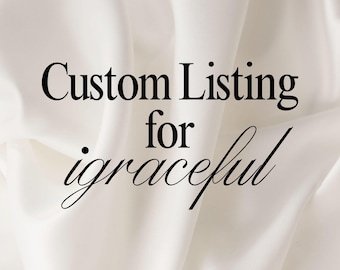 Custom Listing for igraceful