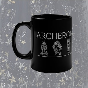 Archeron Sisters Mug || ACOTAR || Sarah J Maas || A Court of Thorns and Roses || Feyre Nesta Elain Archeron || Bookish Gifts || Night Court