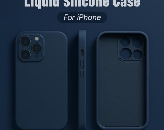 Featured listing image: MagSafe case made of liquid silicone for iPhone 12/13/14/15/16 | soft touch, shockproof, anti-fingerprint