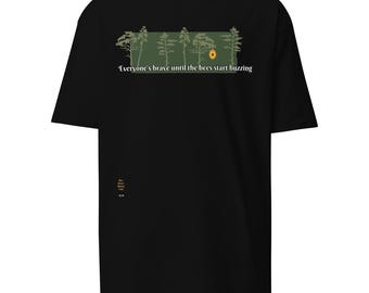 Funny Honey Bee Removal Men’s Heavyweight Cotton Tee