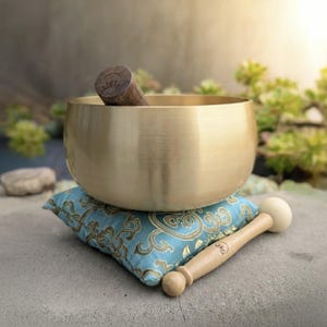 6" Tibetan Singing Bowl Meditation Set - ZenProspera Bowl™