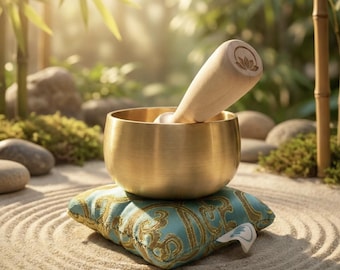 3" Tibetan Singing Bowl Meditation Set - ZenSerenity Bowl™