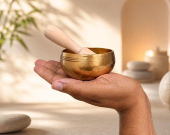 3" Handmade Tibetan Singing Bowl - ZenOhm Bowl™