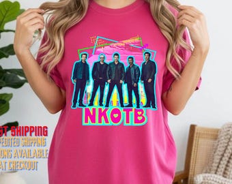 Comfort Colors NKOTB Las Vegas 2026 Shirt, New Kids On The Block The Right Stuff Tour Gildan Sweatshirt